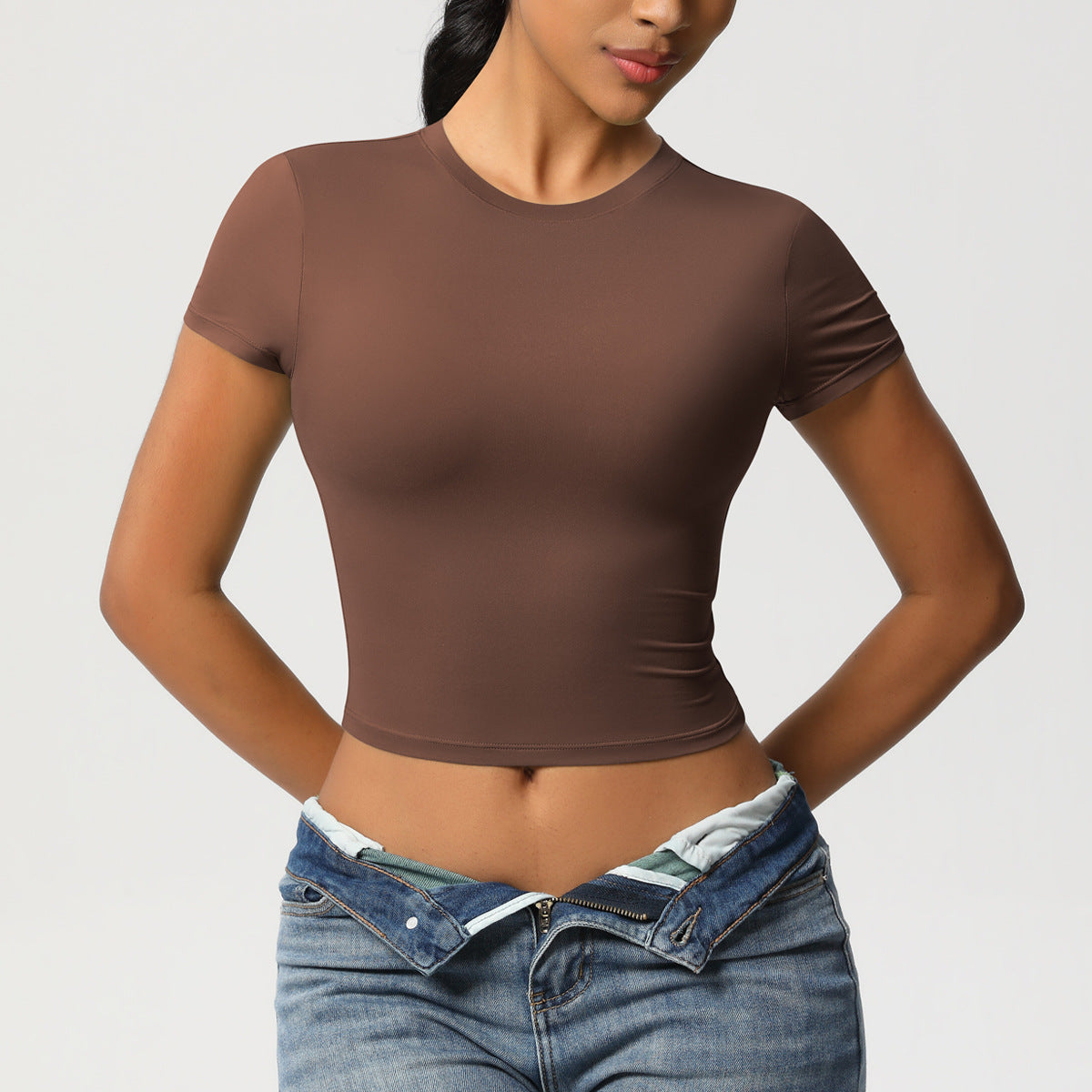 Quick drying fitness top
