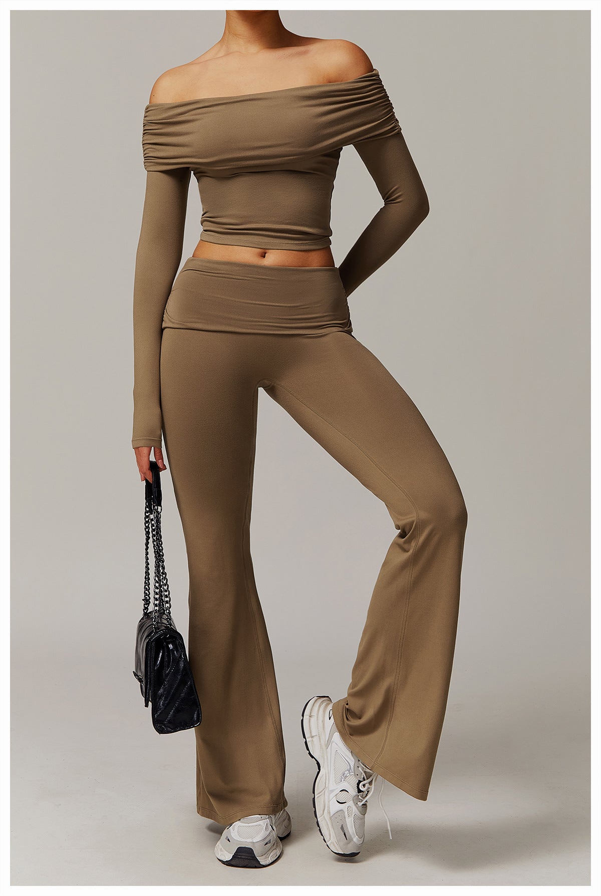 Brushed trousers
