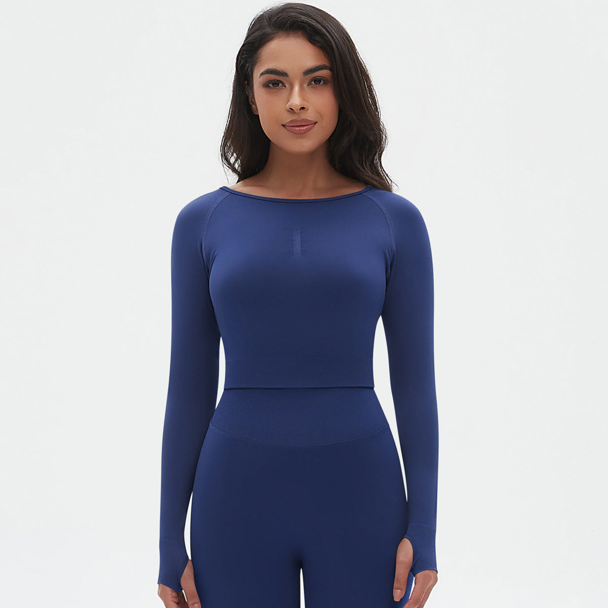 Full sleeve cropped top