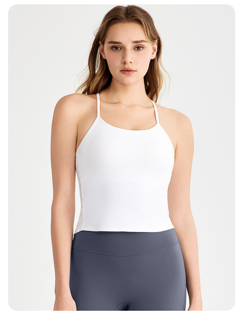 Light support back slit vest