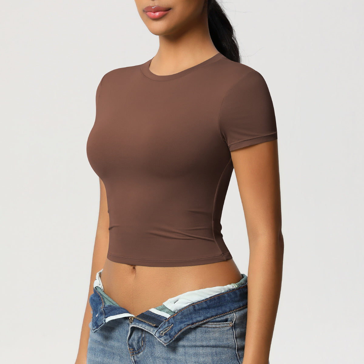Quick drying fitness top