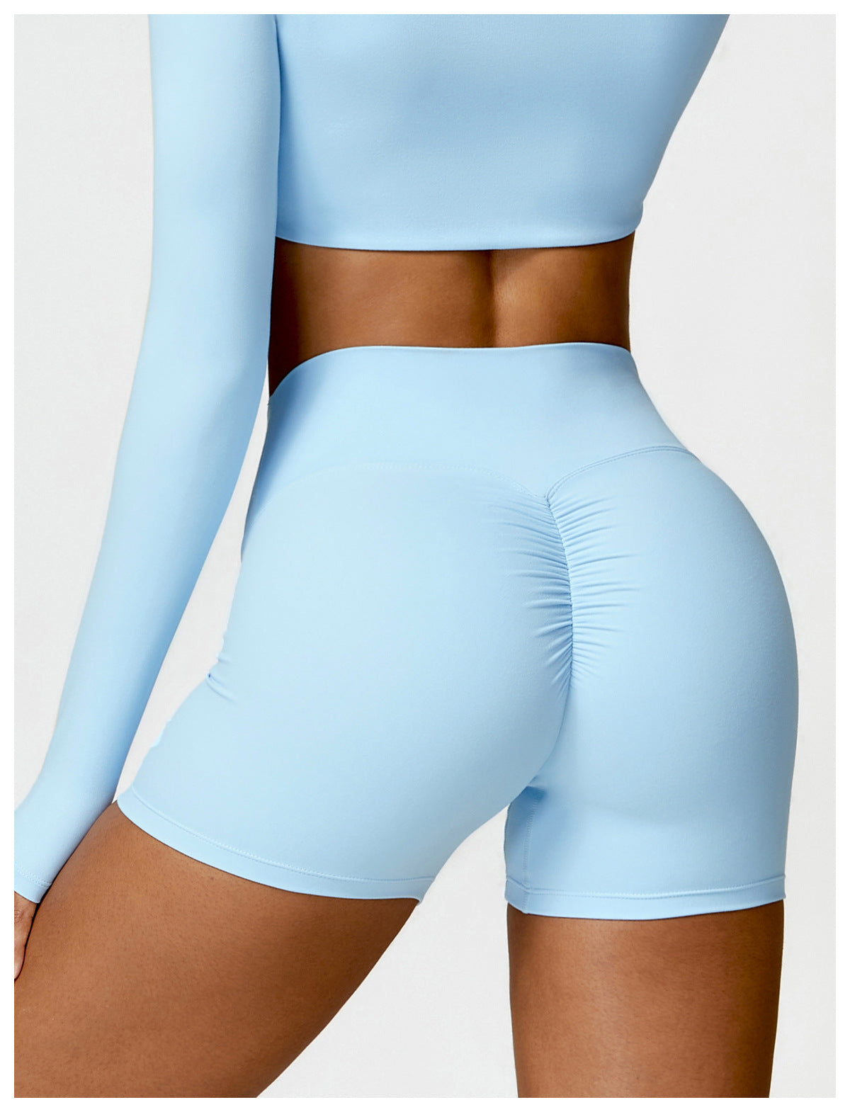 Brushed back shaping hot pants