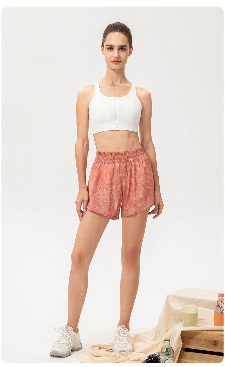 Printed running shorts