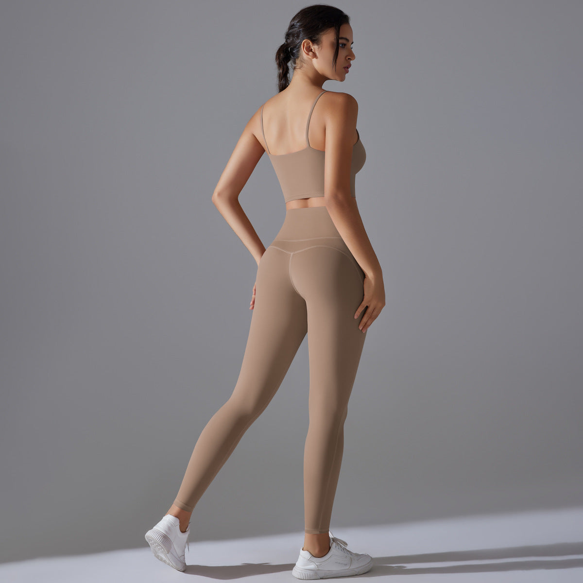 Quick dry two piece fitness set