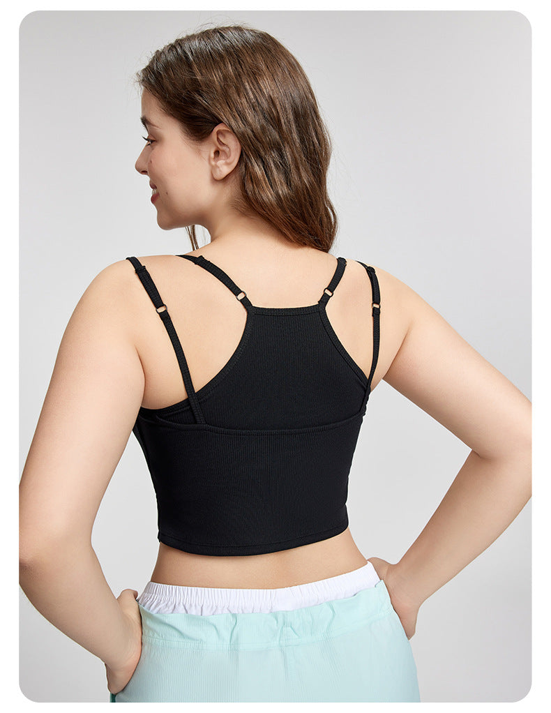 Double strap running vest