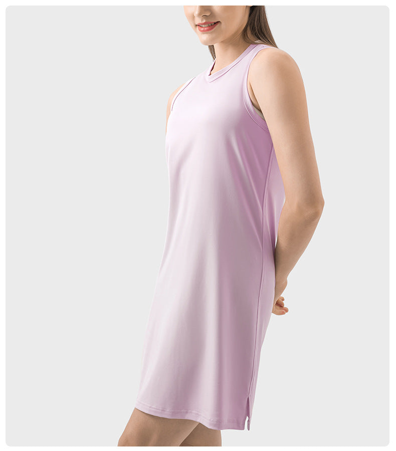 Comfy sports dress with padding