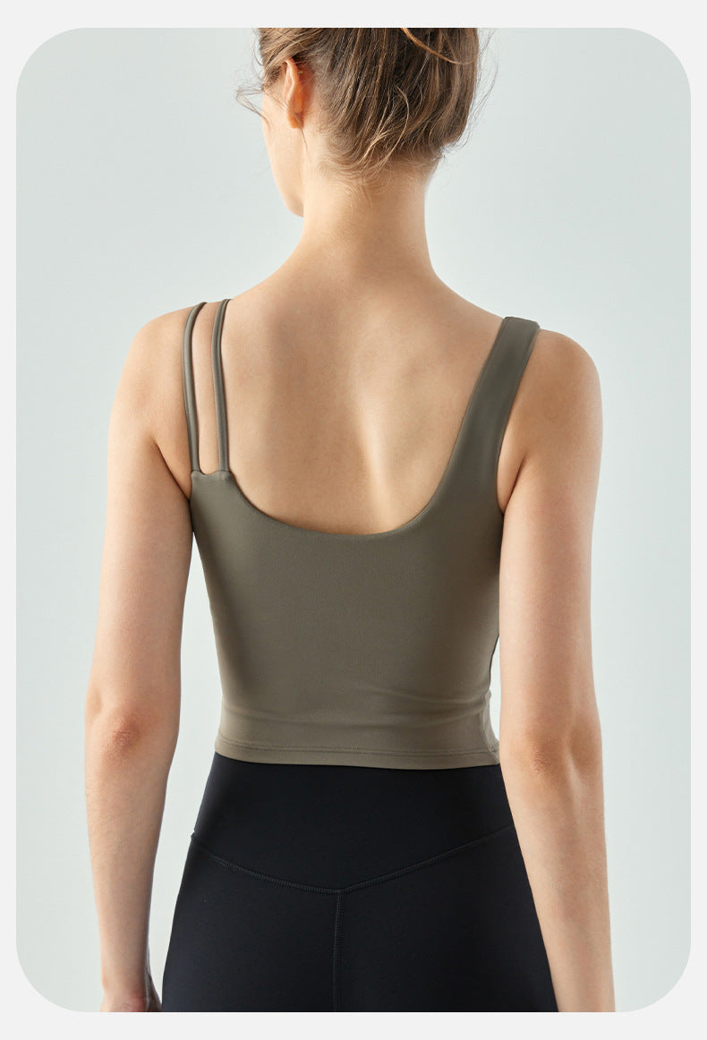 Asymmetric vest