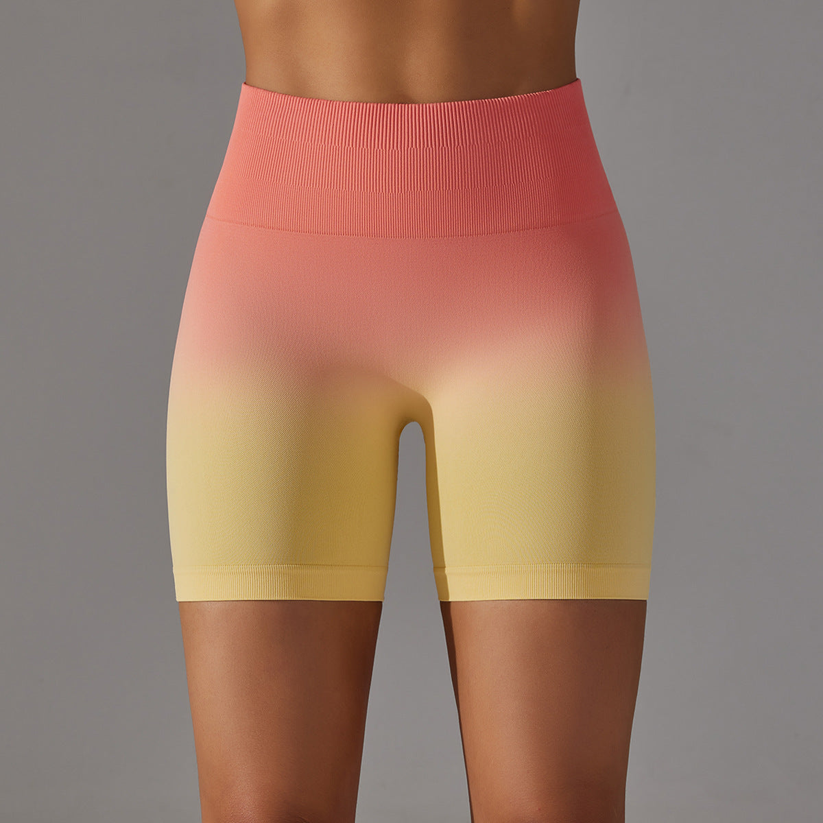 Ombre biker shorts