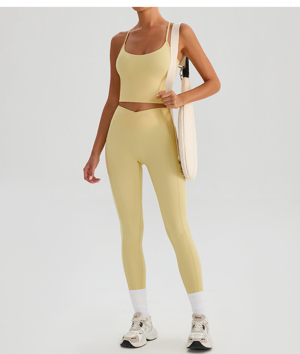 V waist leggings