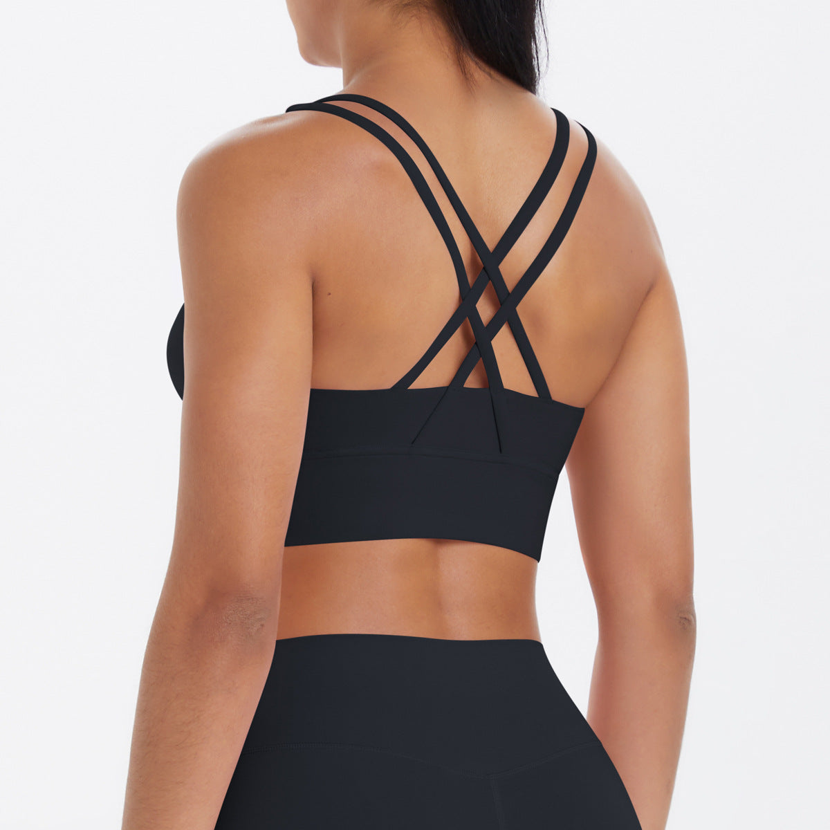 Seamless sports bra