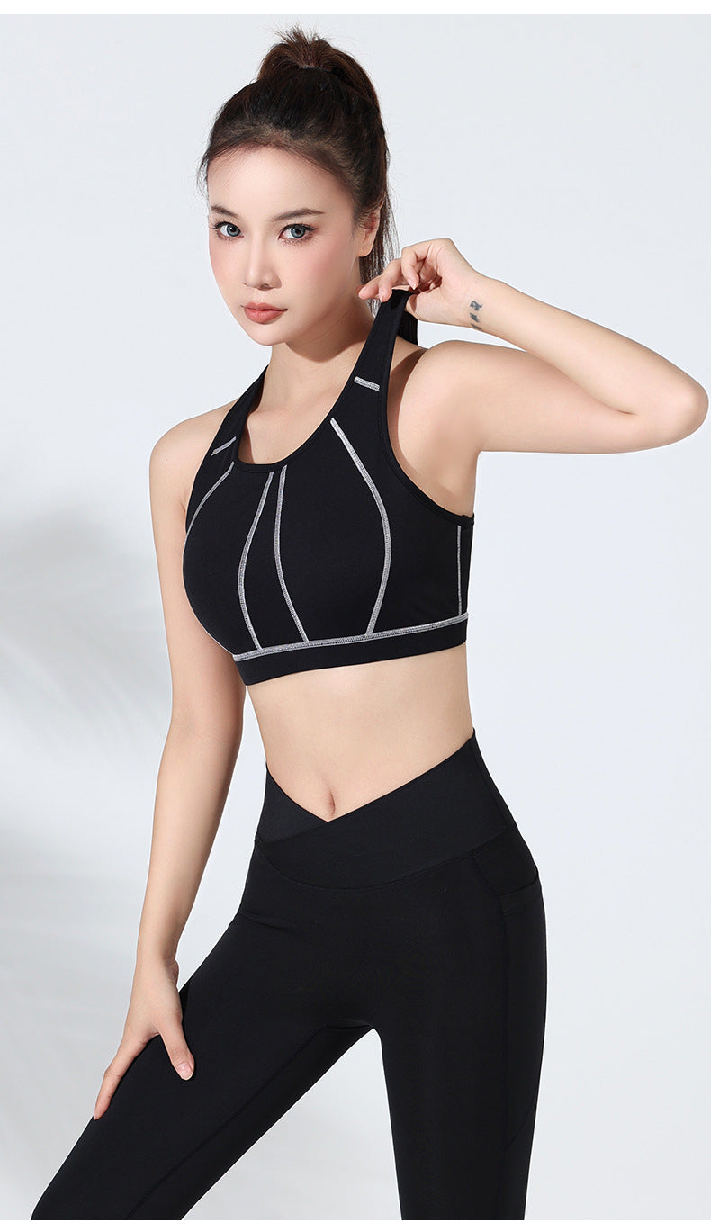 High support sports bra