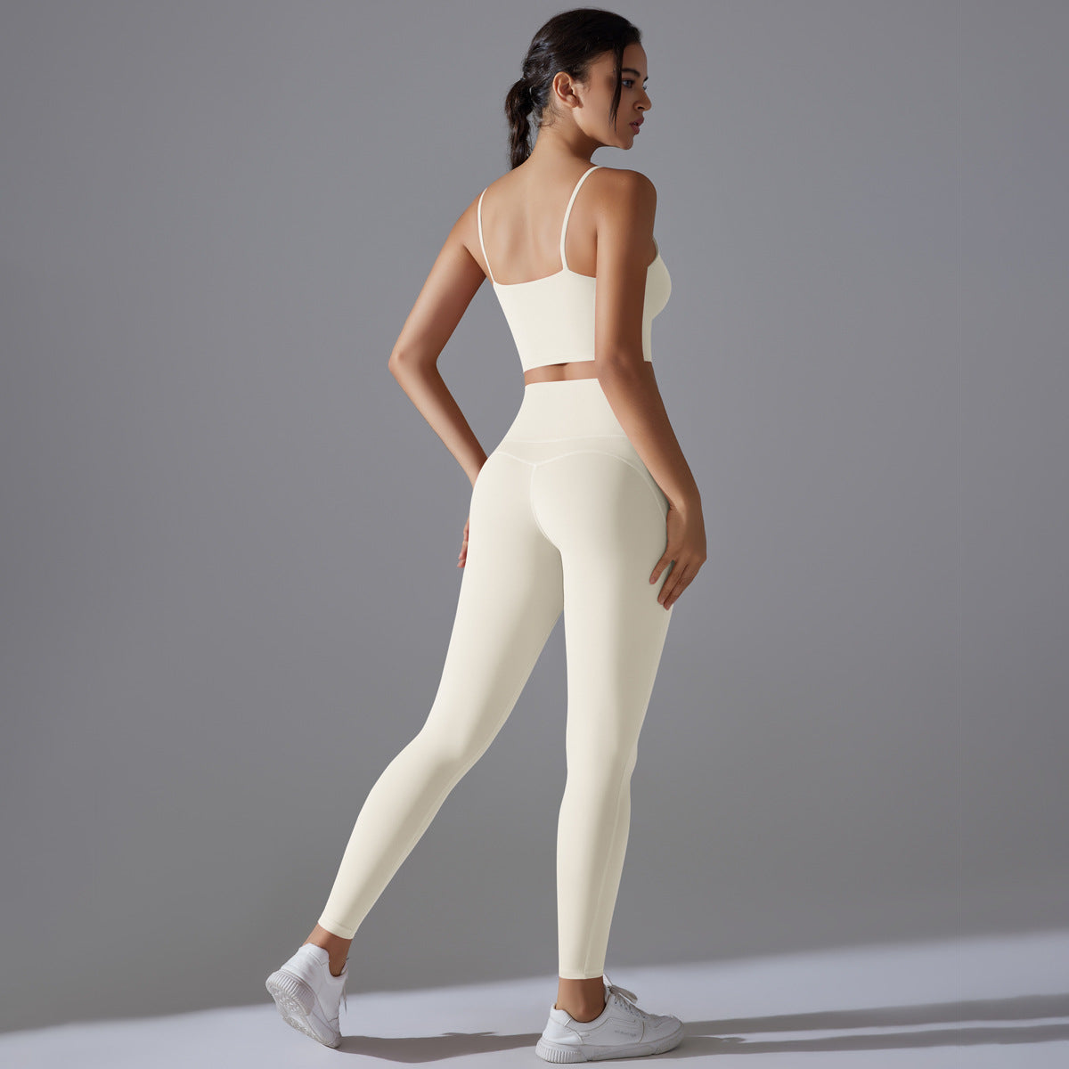 Quick dry two piece fitness set