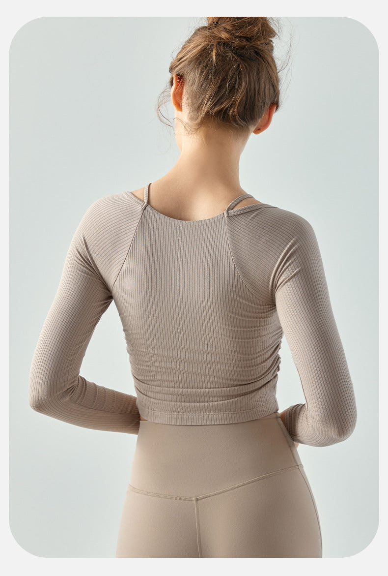 Full sleeve rib top