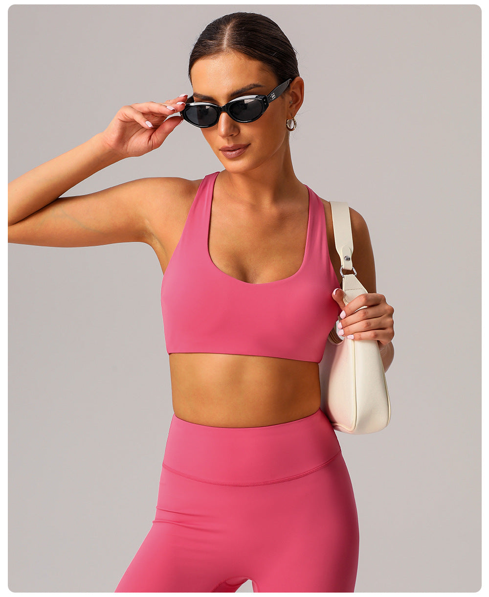 Comfy padded T back bra