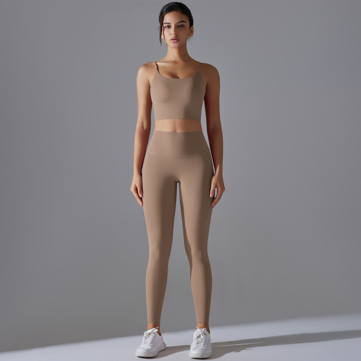 Quick dry two piece fitness set