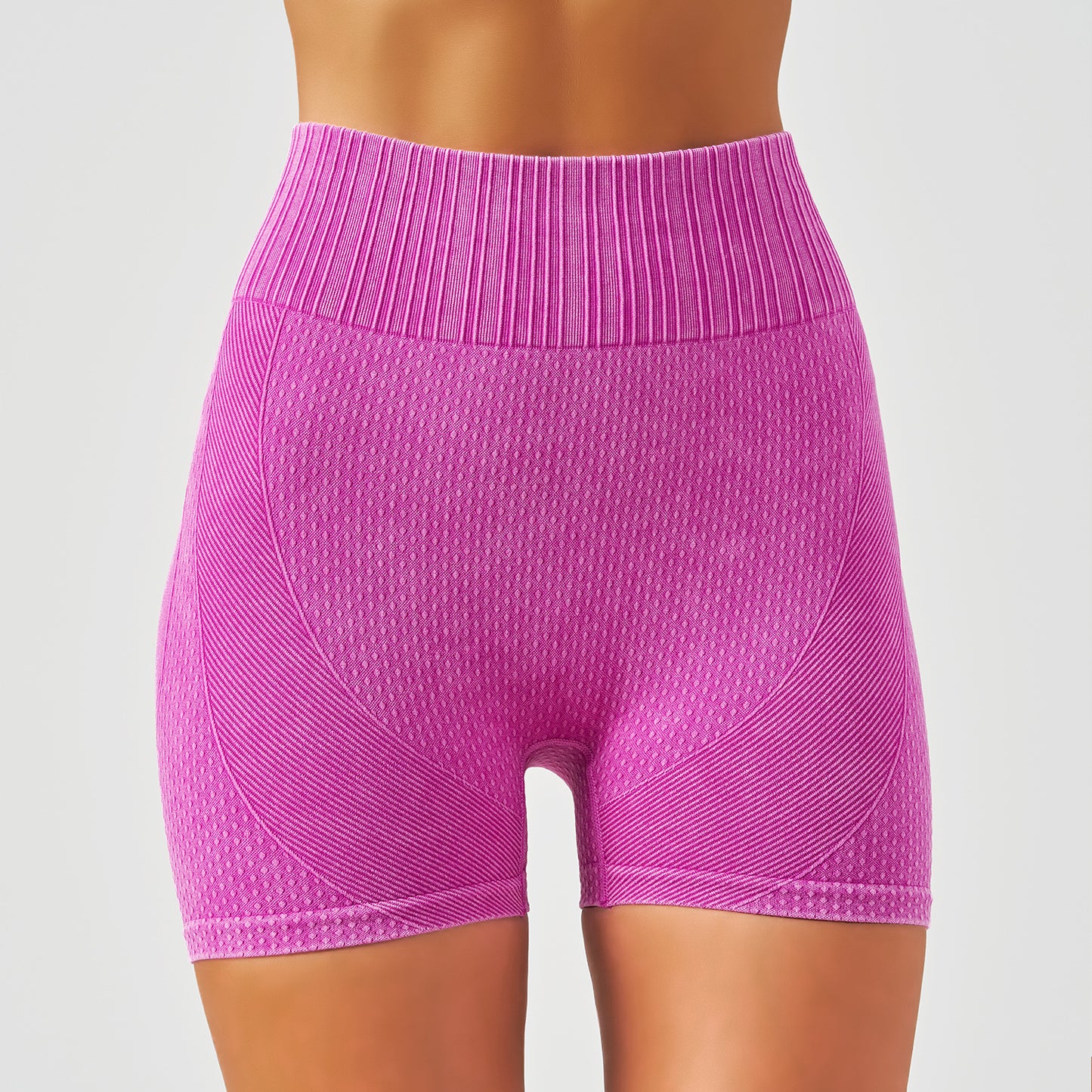 Ribbed hot pants