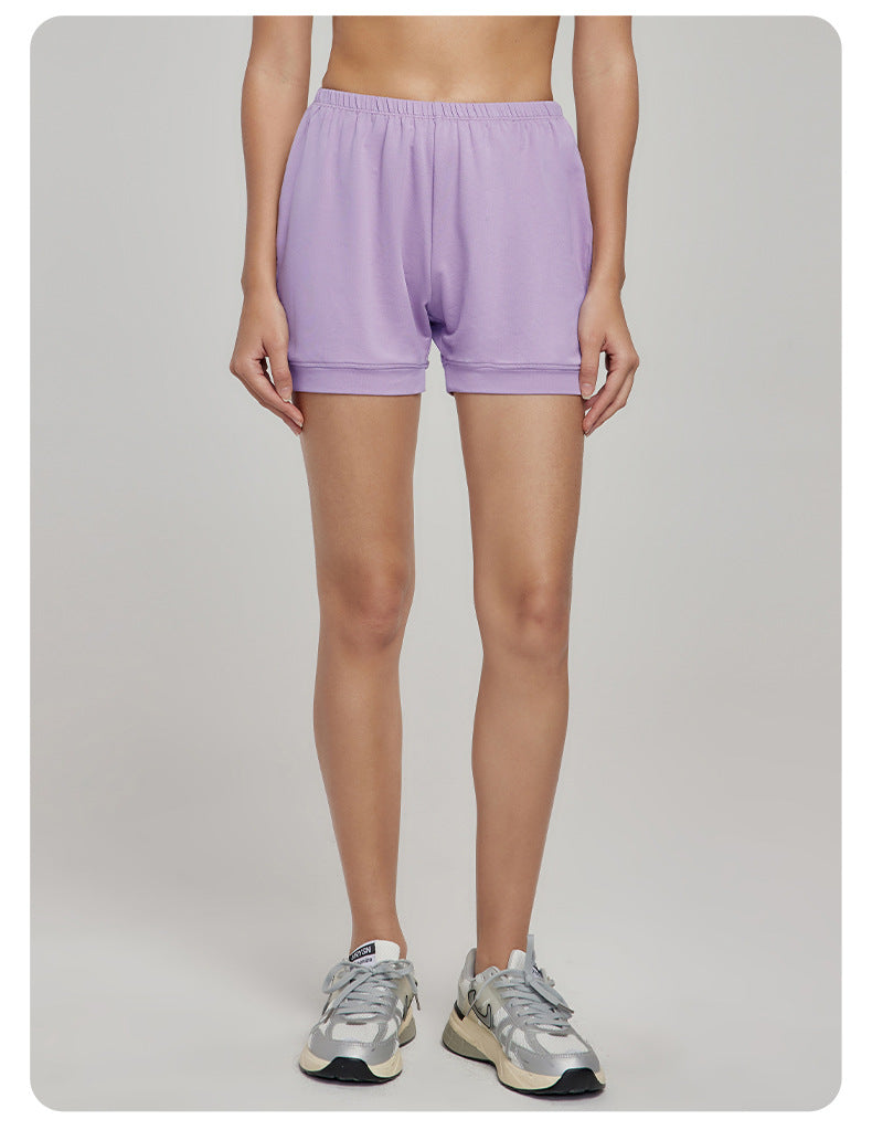 Soft feel running shorts