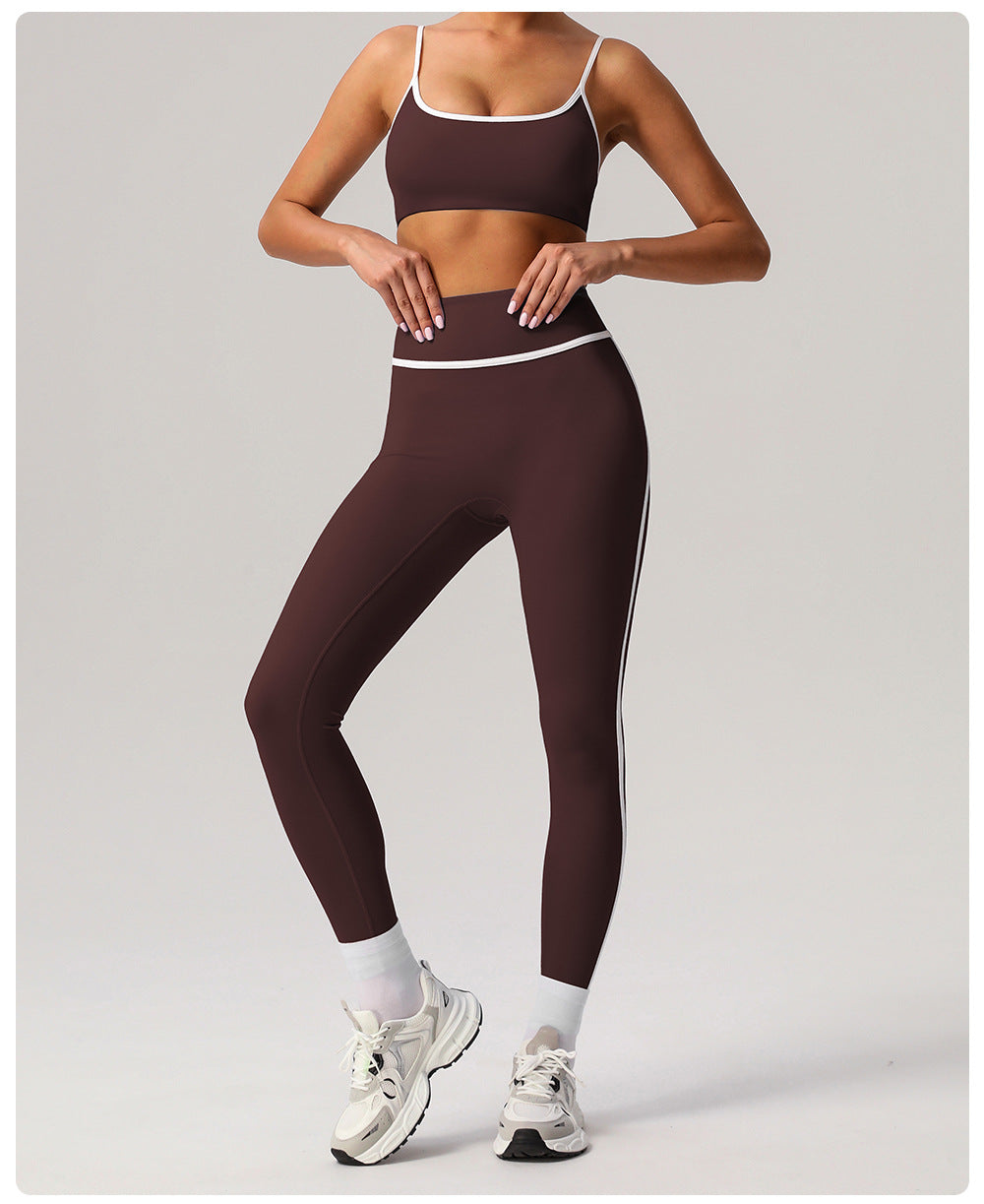 Contrast piping fitness set