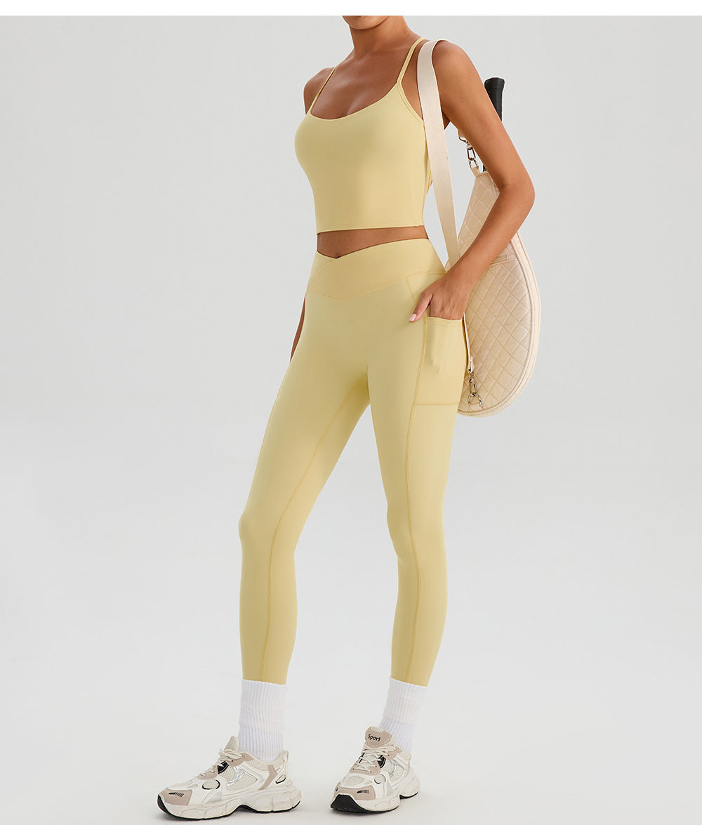 V waist leggings