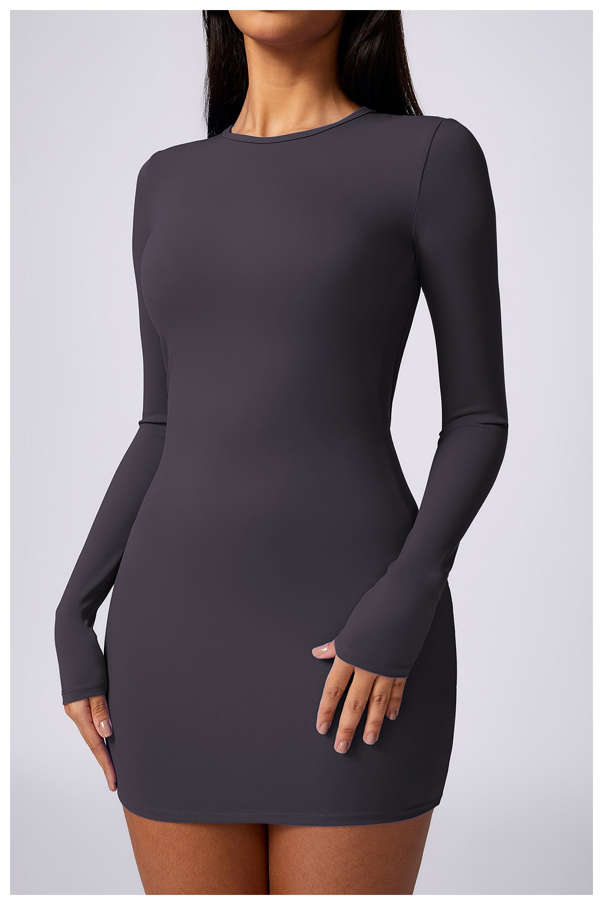 Open back dress