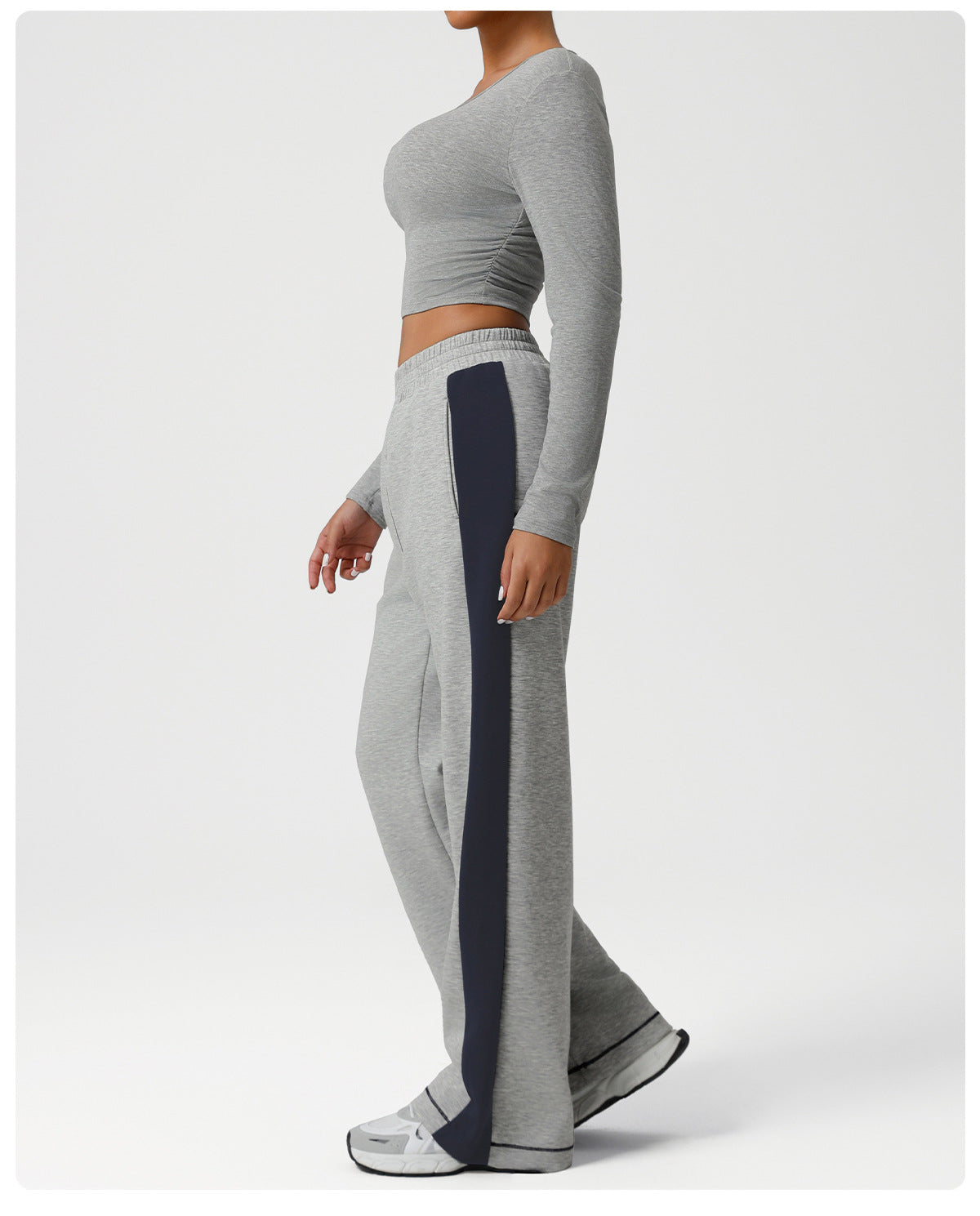 Warm straight leg Trousers