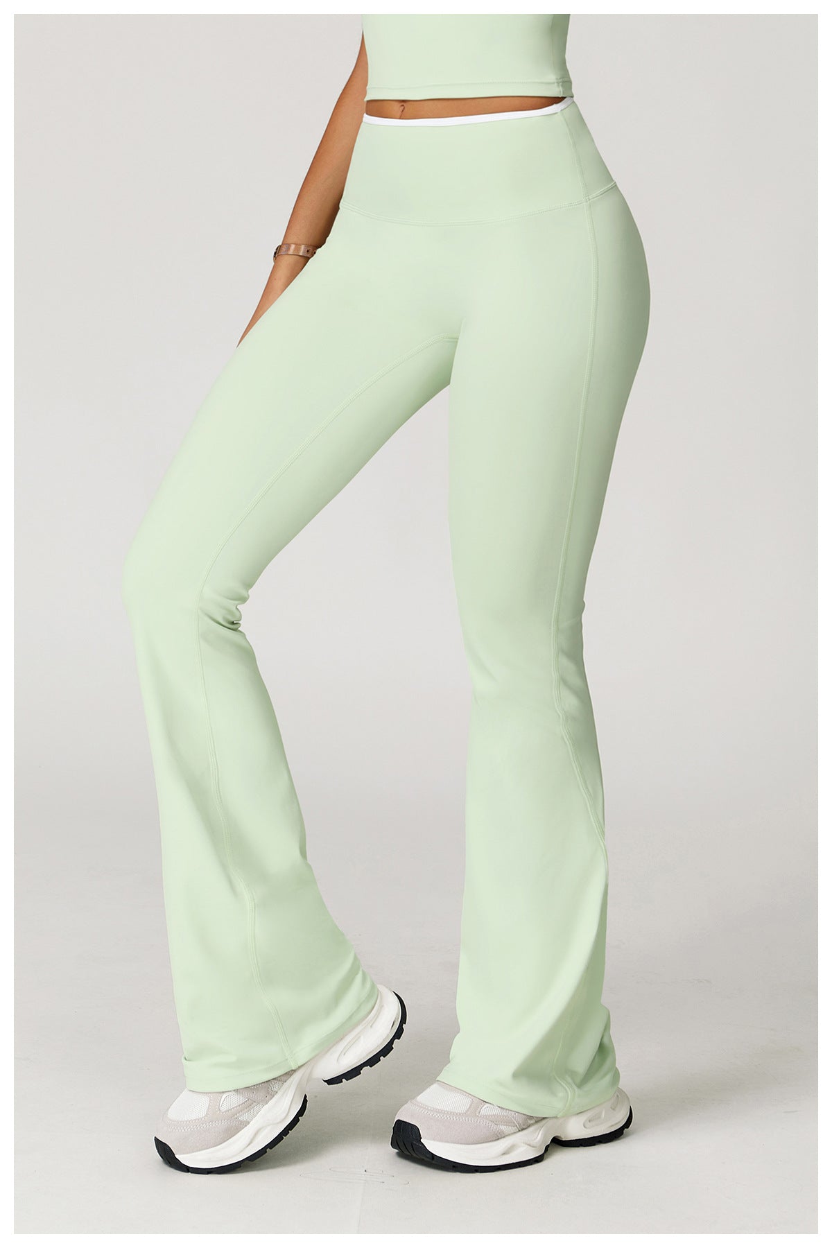 Contrast trim Trousers