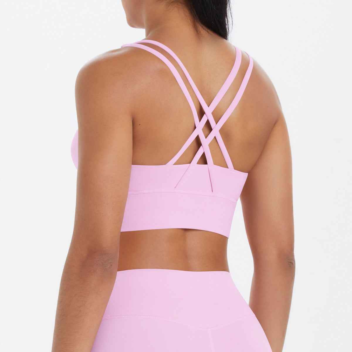 Seamless sports bra