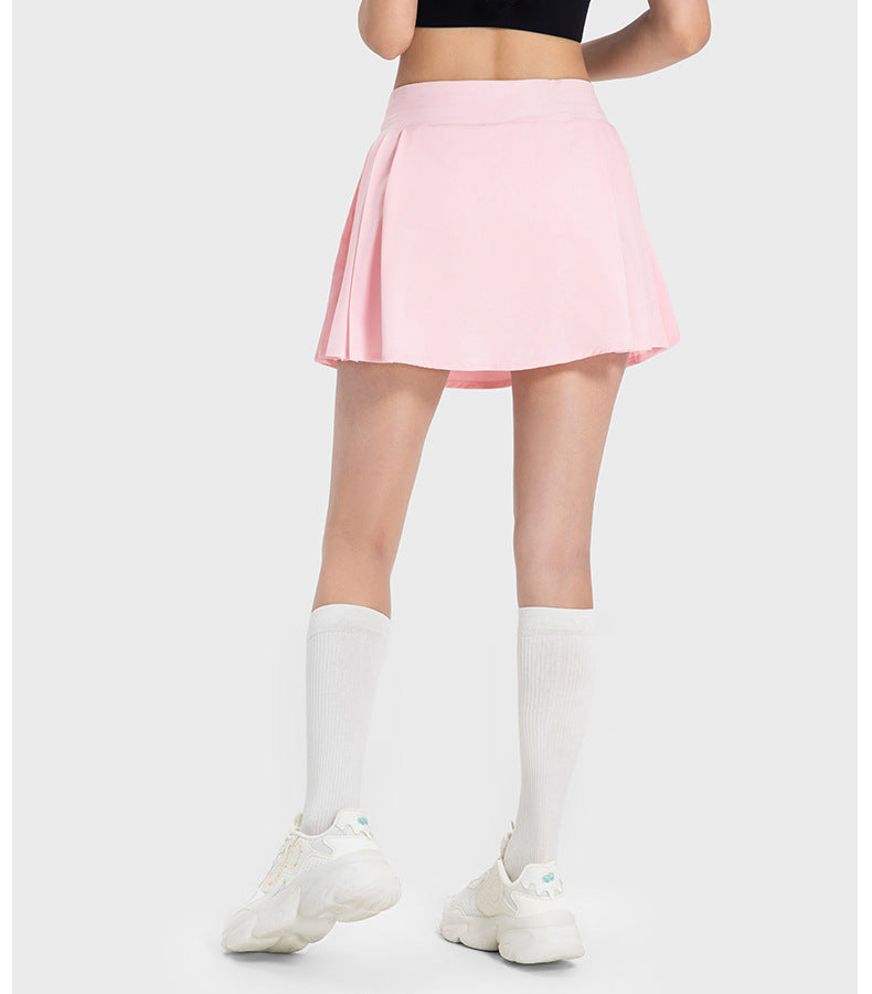Pleated skort