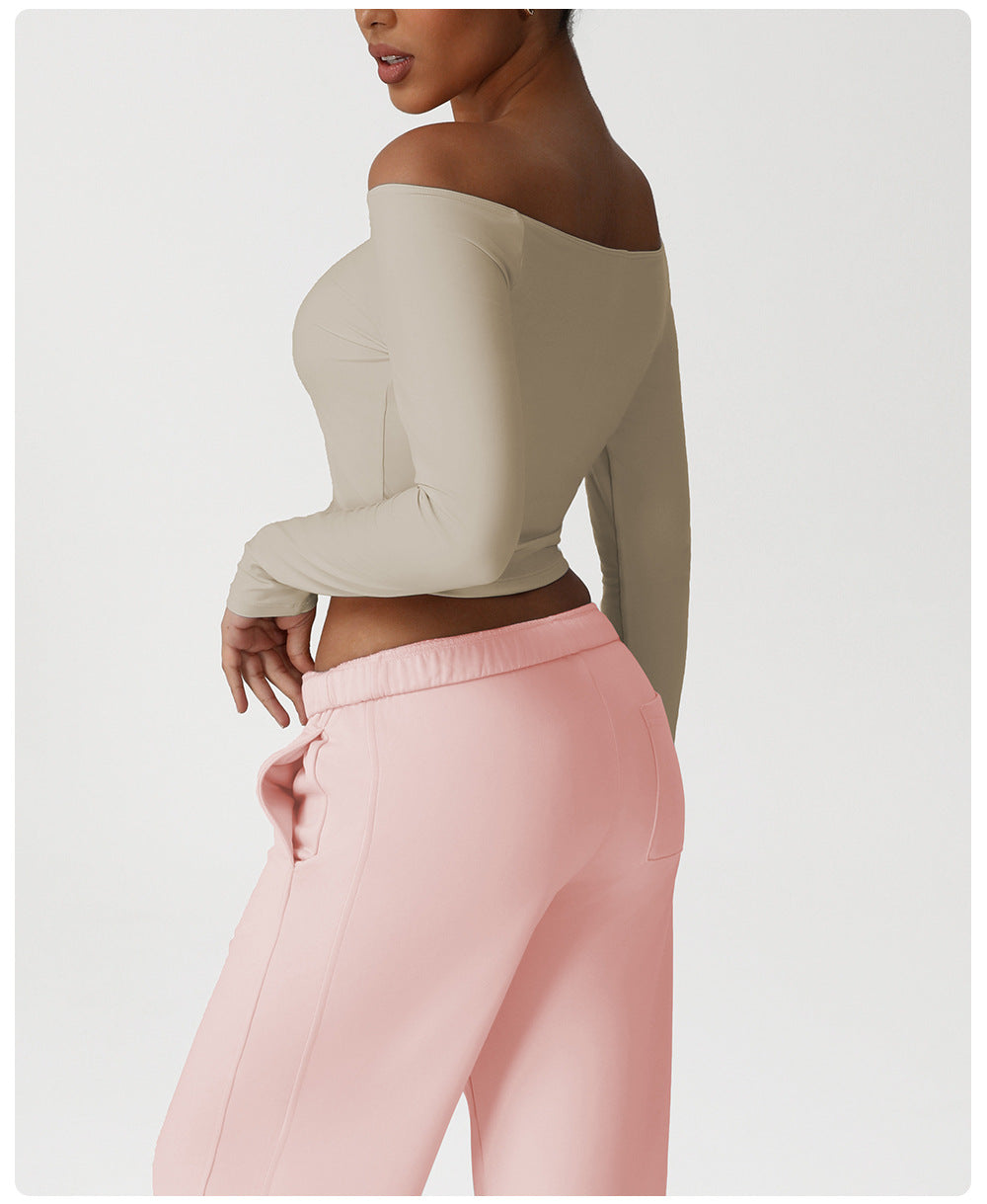 Off shoulder full sleeve top