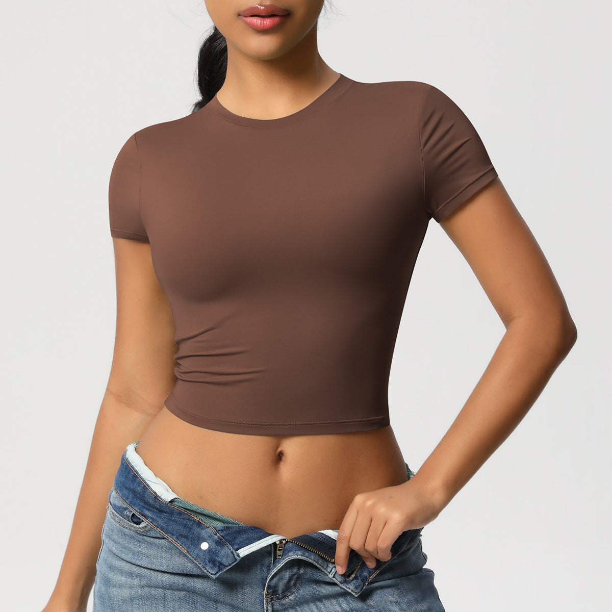 Quick drying fitness top