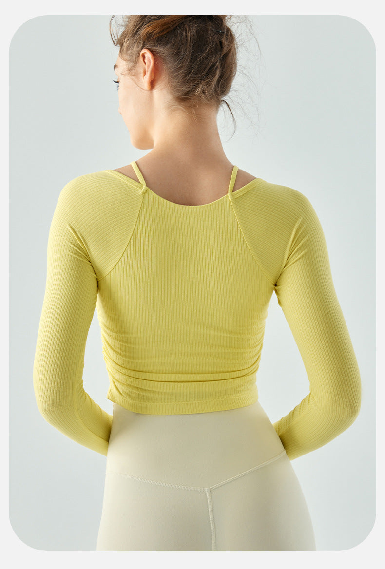 Full sleeve rib top