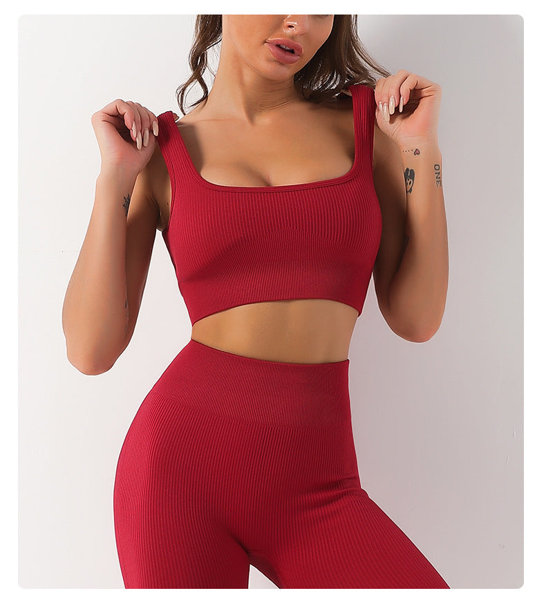 Rib sports bra