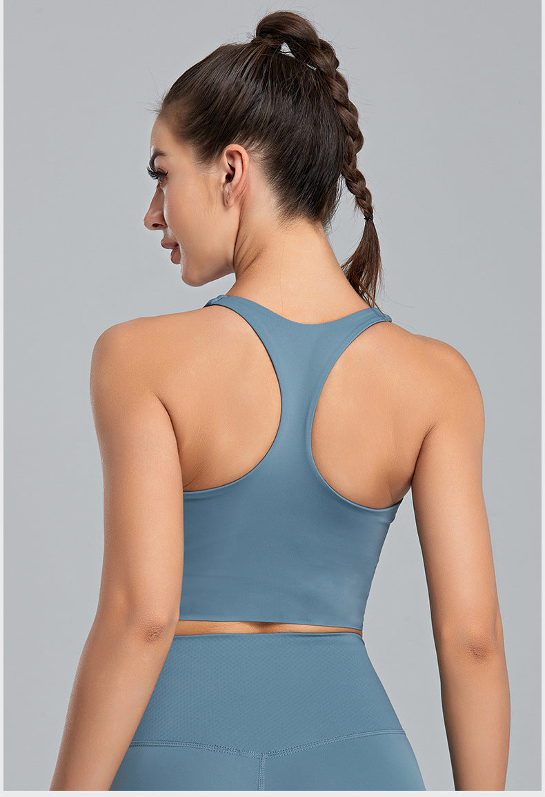 T back seamless sports bra