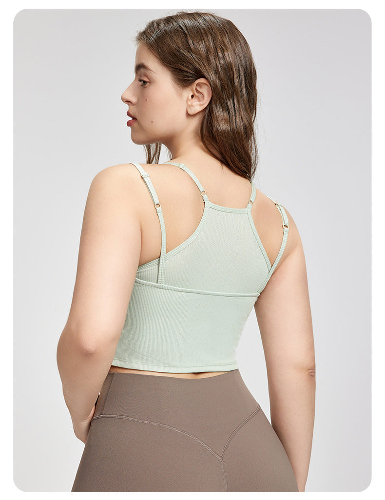 Double strap running vest
