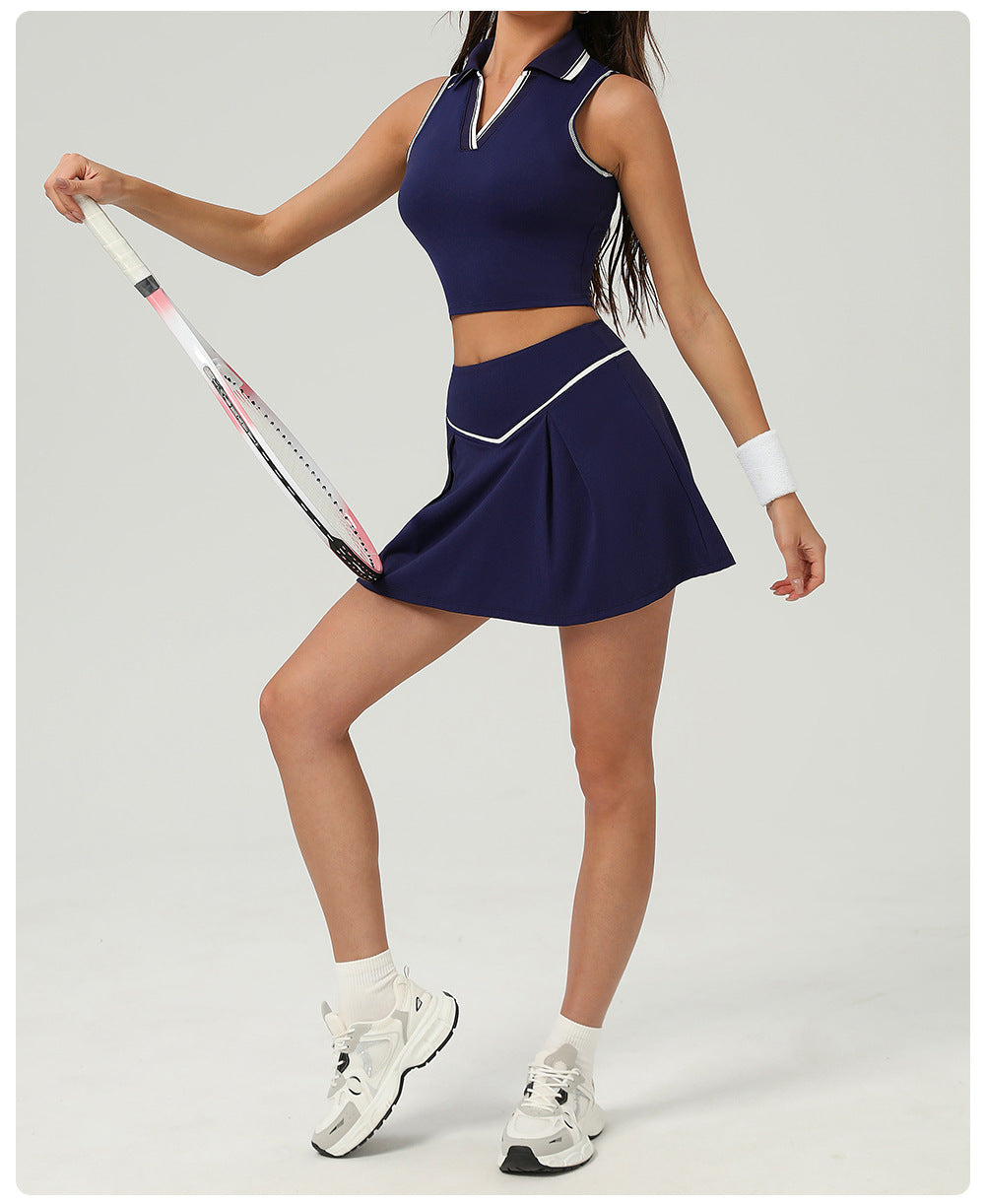 Quick drying tennis skirt