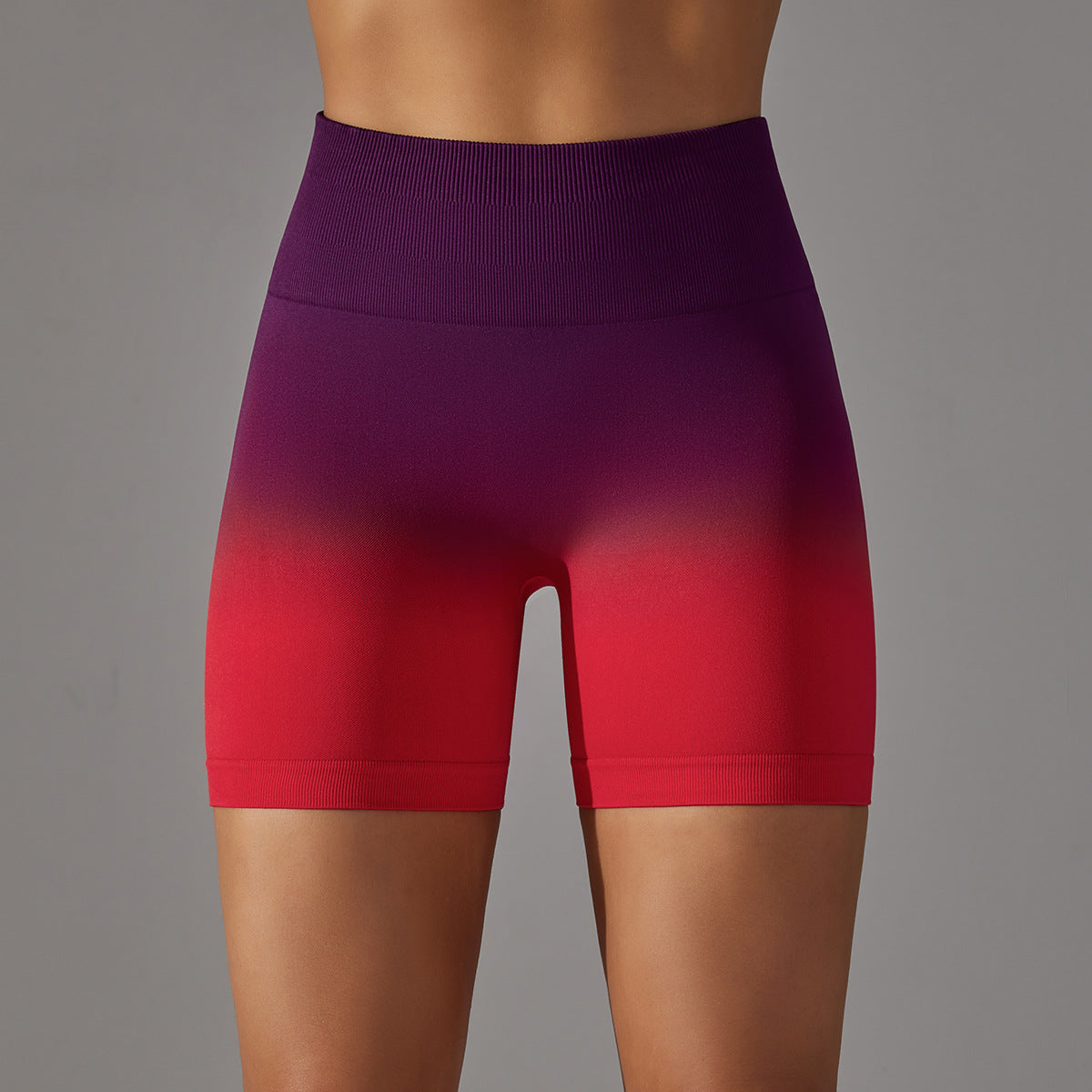 Ombre biker shorts