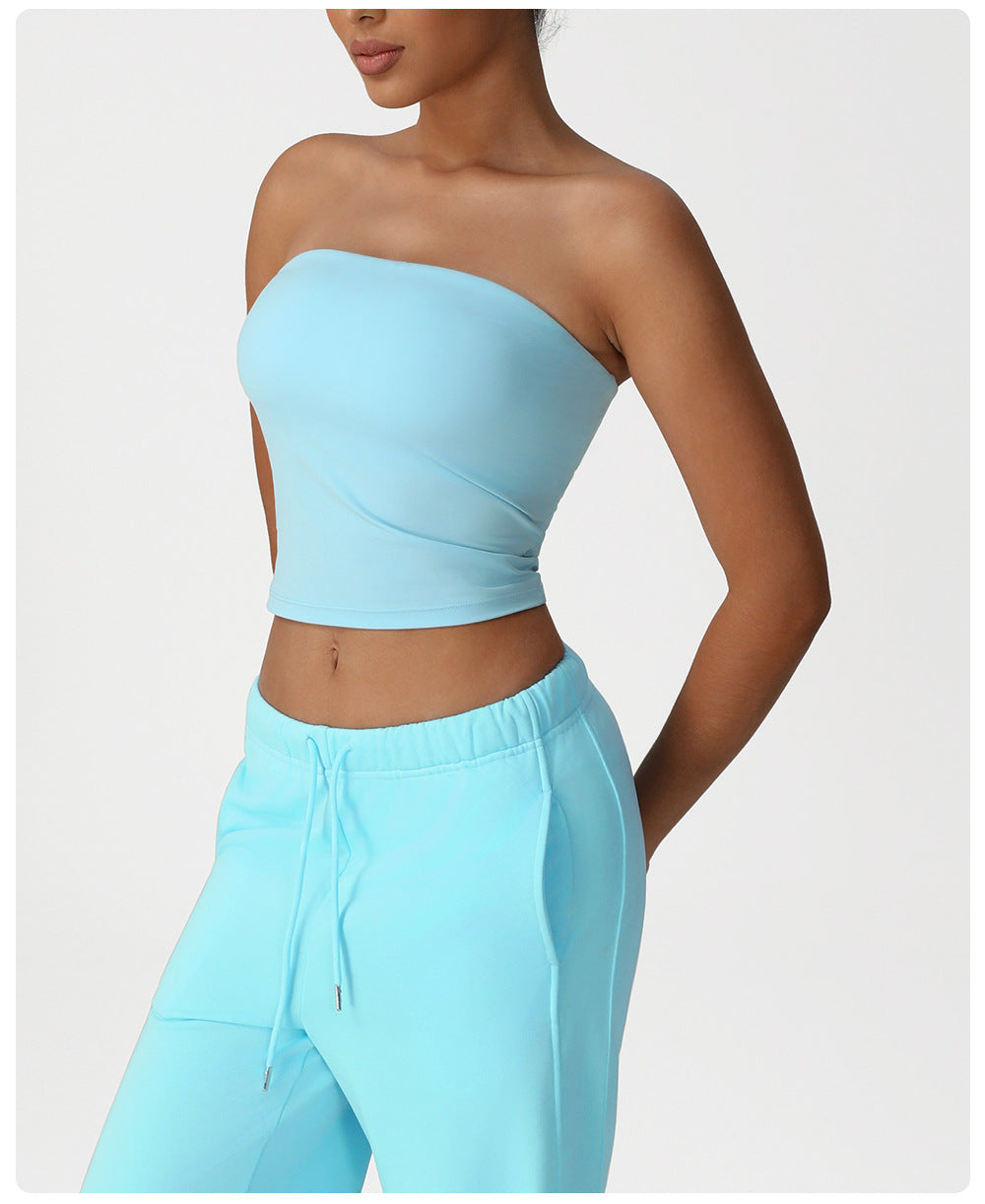 Medium support tube top
