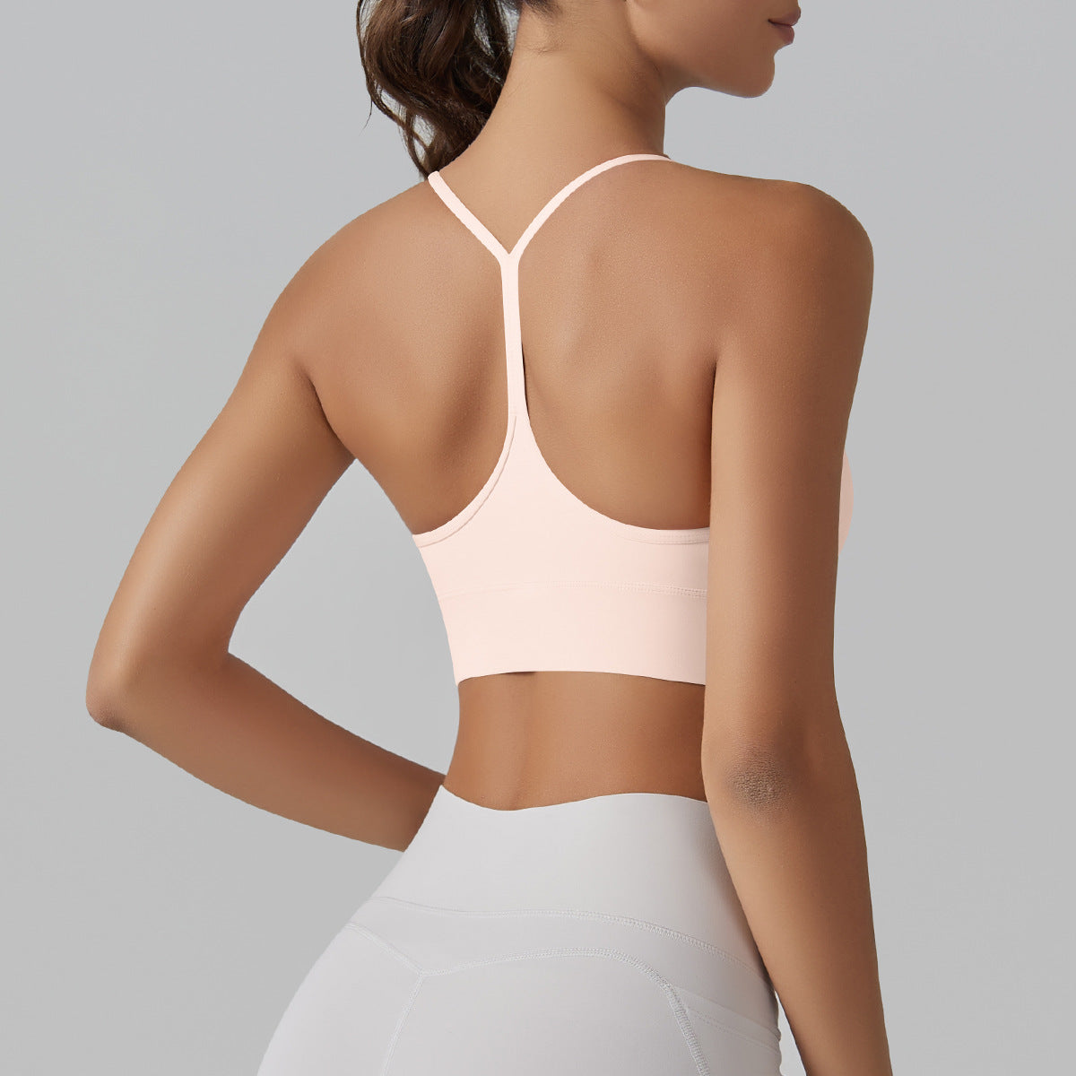 Seamless sports bra