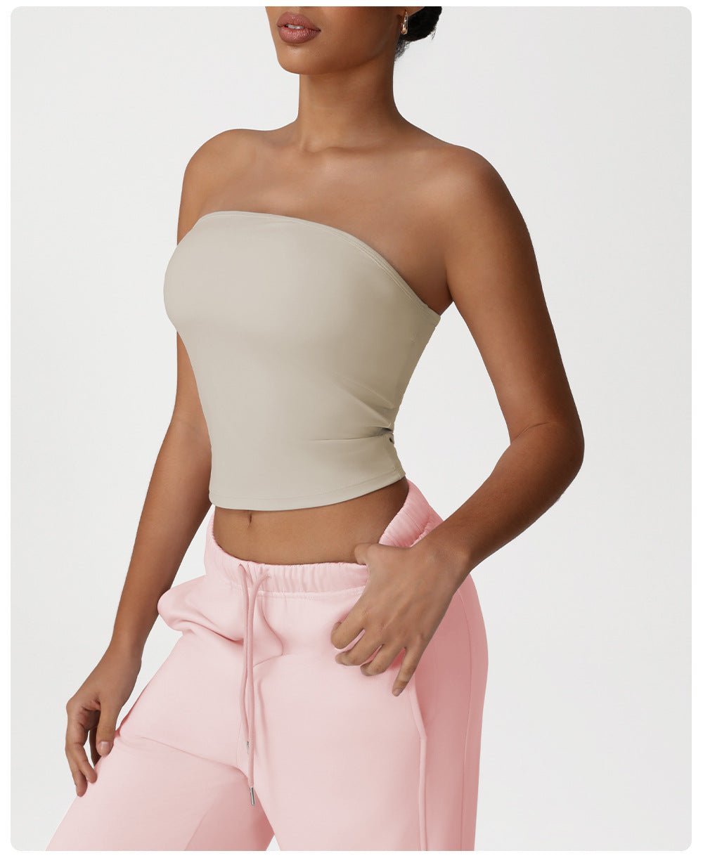 Medium support tube top