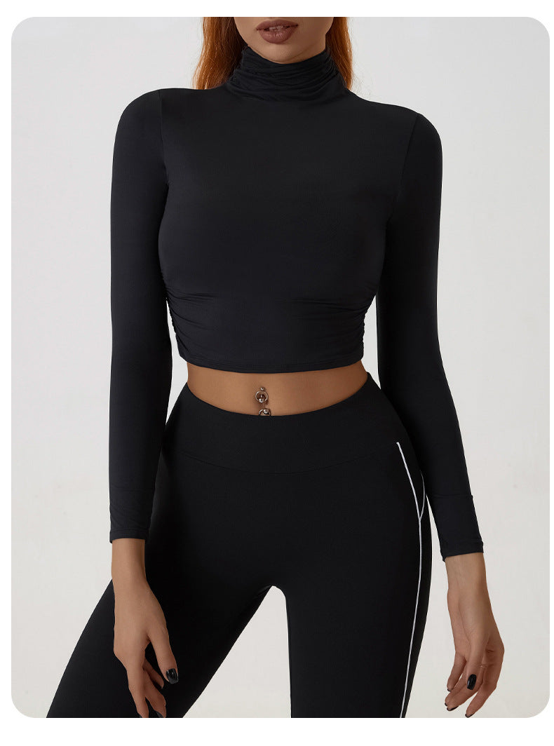 Full sleeve cropped top