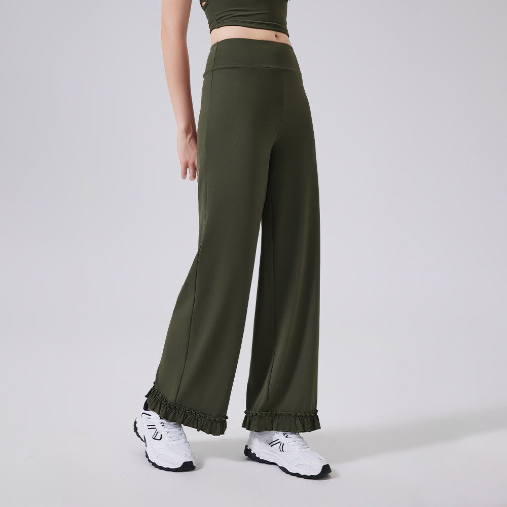 Ruched hem Trousers