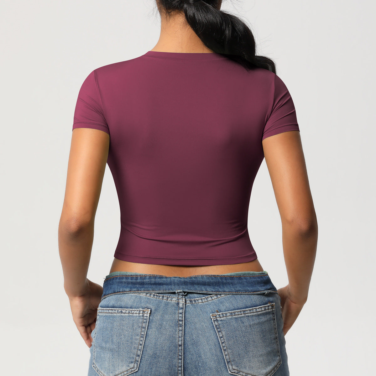 Quick drying fitness top