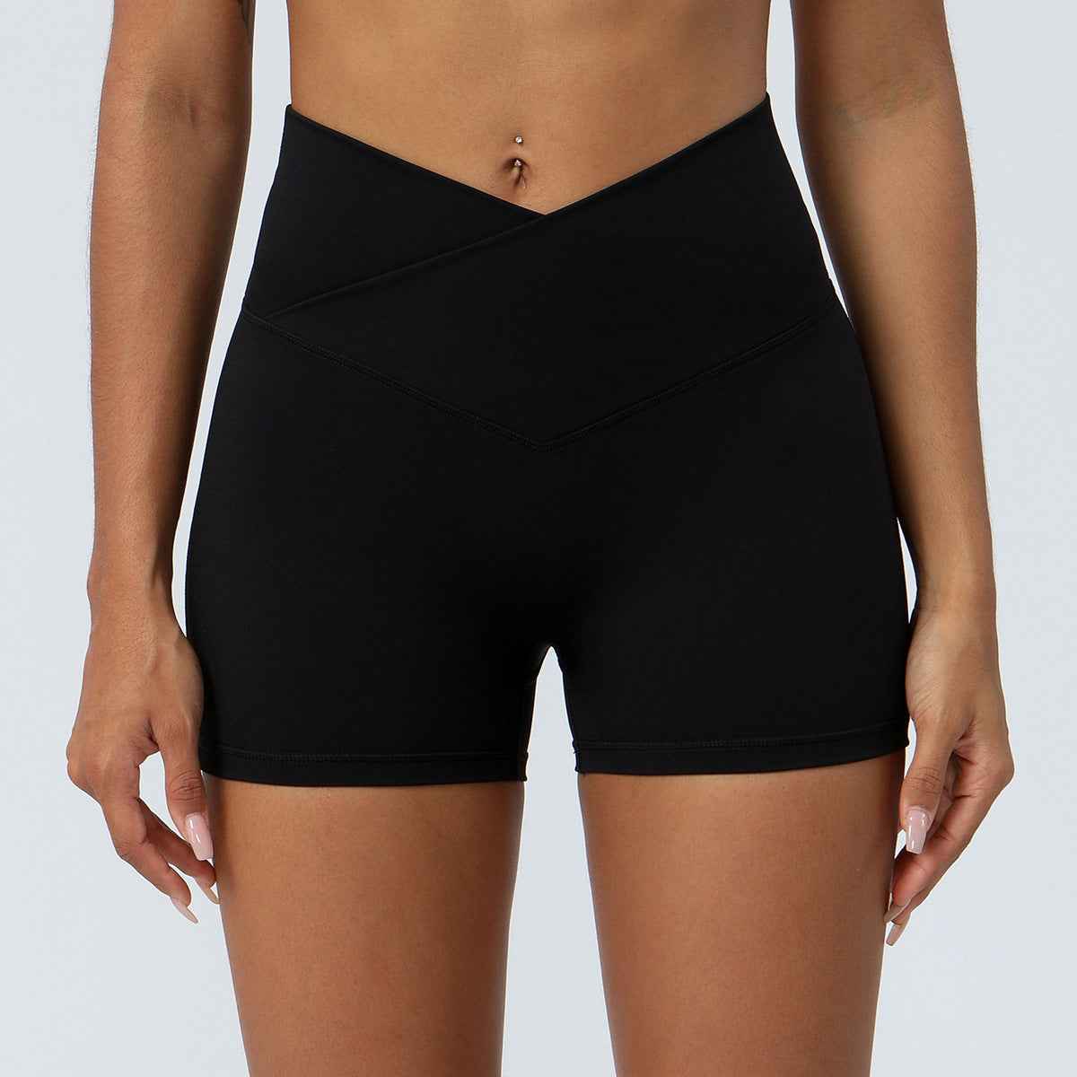 Cross Waist Shorts