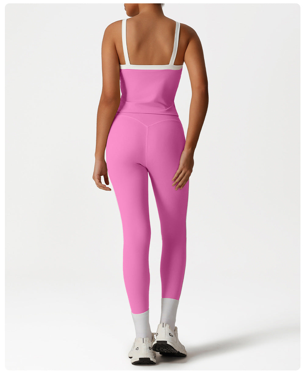 Contrast strap vest