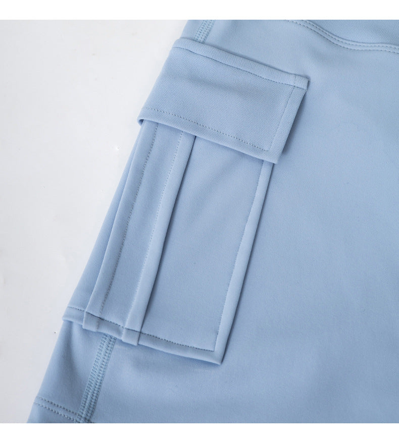 Two piece skort with pockets