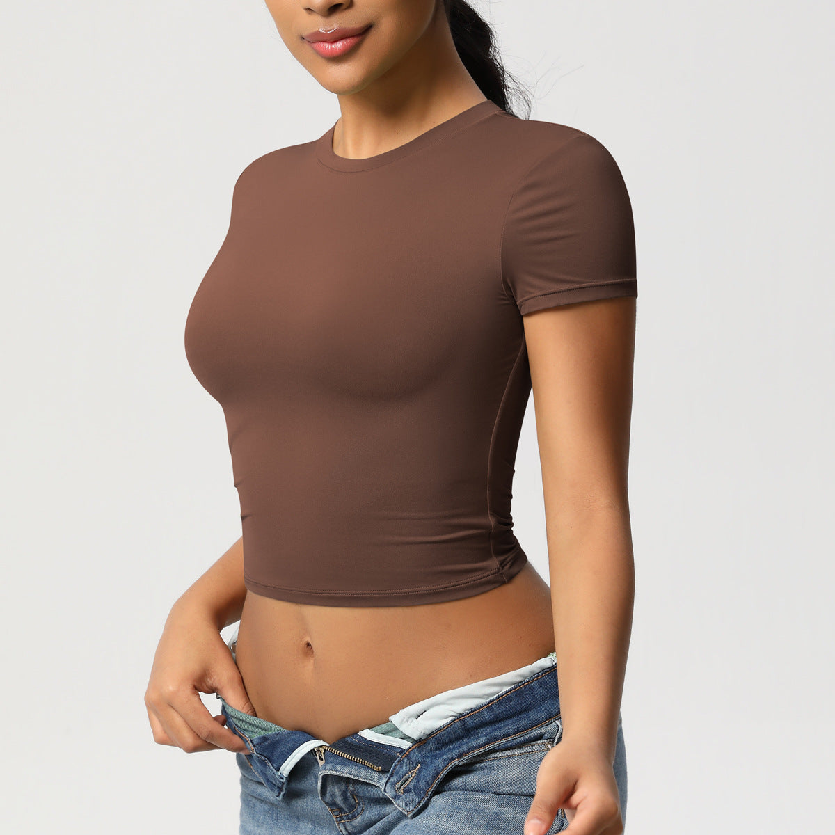 Quick drying fitness top
