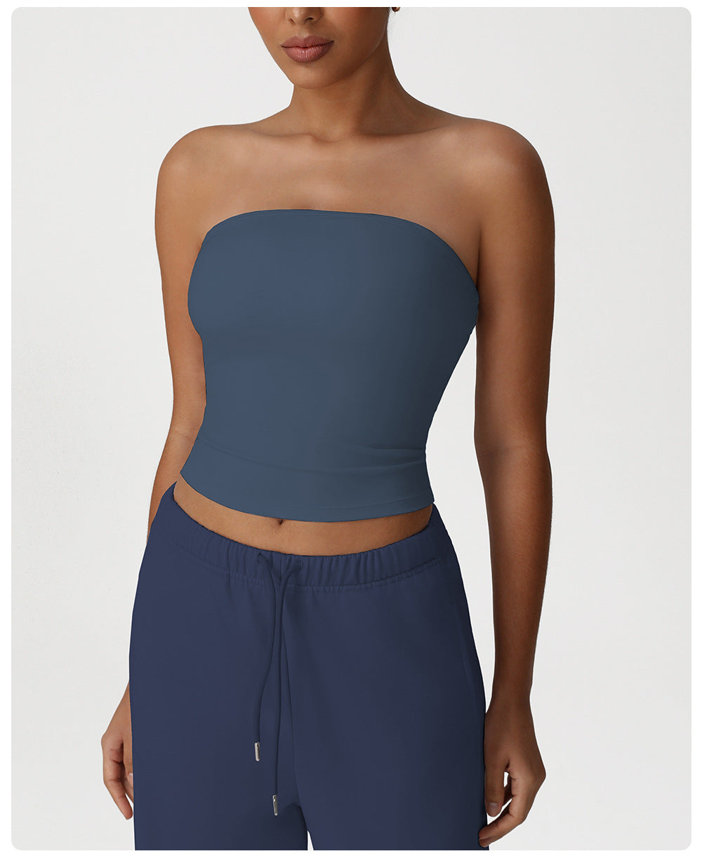 Medium support tube top