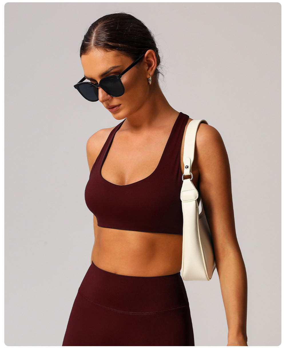 Comfy padded T back bra