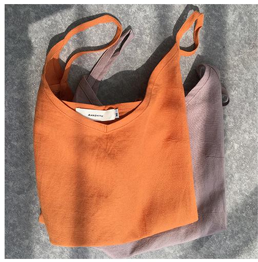 Linen blend cami top