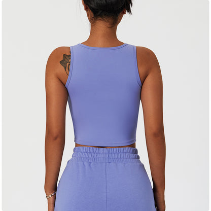 High support running vest